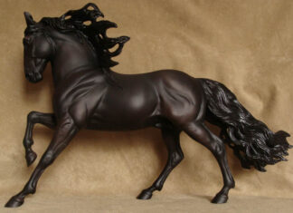 Breyer Black Andalusian