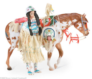 Breyer Indian Pony and Leotic